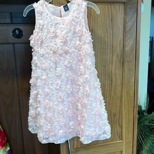 Baby gap pink flower dress